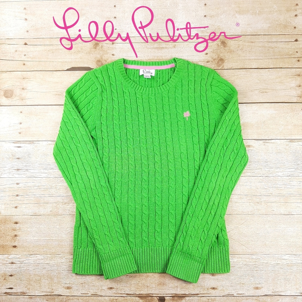 Lilly Pulitzer Green Sweater size small
